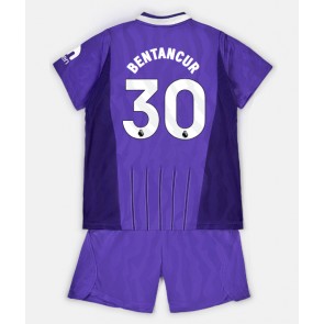 Tottenham Hotspur Rodrigo Bentancur #30 Rezervni Dres za Dječji 2026-27 Kratak Rukavima (+ kratke hlače)